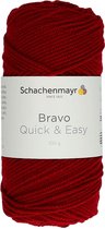 Schachenmayr Bravo Quick&Easy Donkerrood 8222