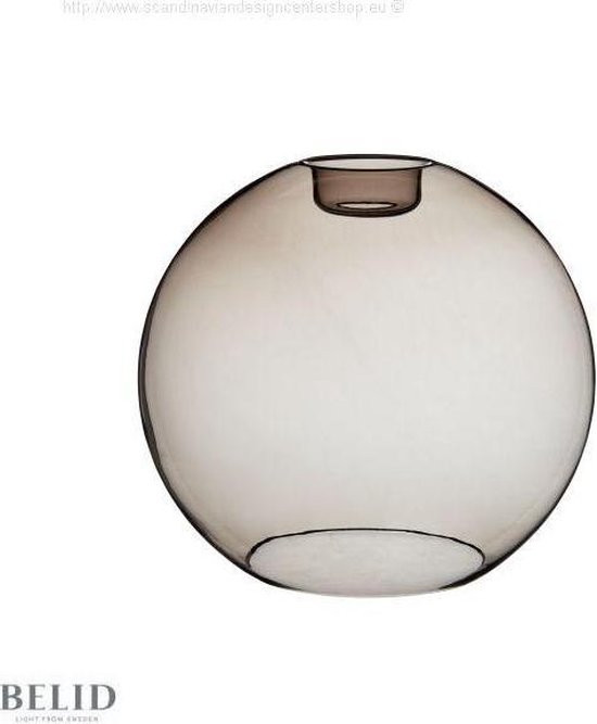 Gloria Glas (voor hanglamp) D380 mm Smoke Glas (samen bestellen met losse  pendel E27) | bol.com