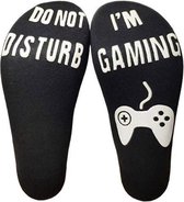 Do Not Disturb I'm Gaming Unisex Maat 38-42 - Anti-Slip - Lange Enkelsokken