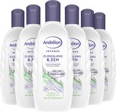 Andrelon Zijdeglans & Zen Shampoo - 6 x 300 ml - Voordeelverpakking