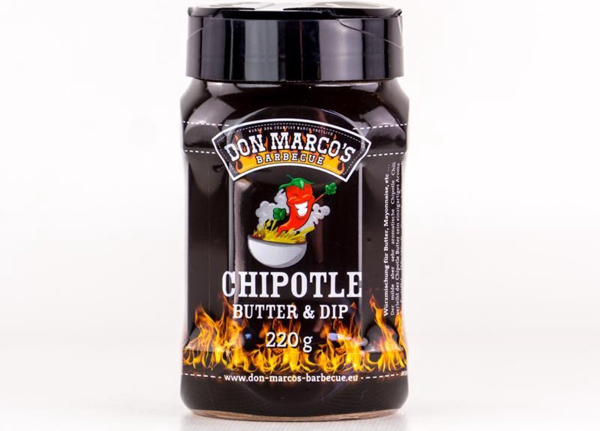 Goedkoopste Don Marco's - Chipotle Butter & Dip - BBQ Kruiden - 220 gram