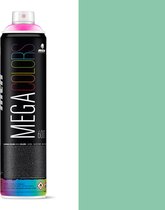 MTN Mega Licht Turkooisgroene Spuitverf – 600ml hoge druk & glossy afwerking