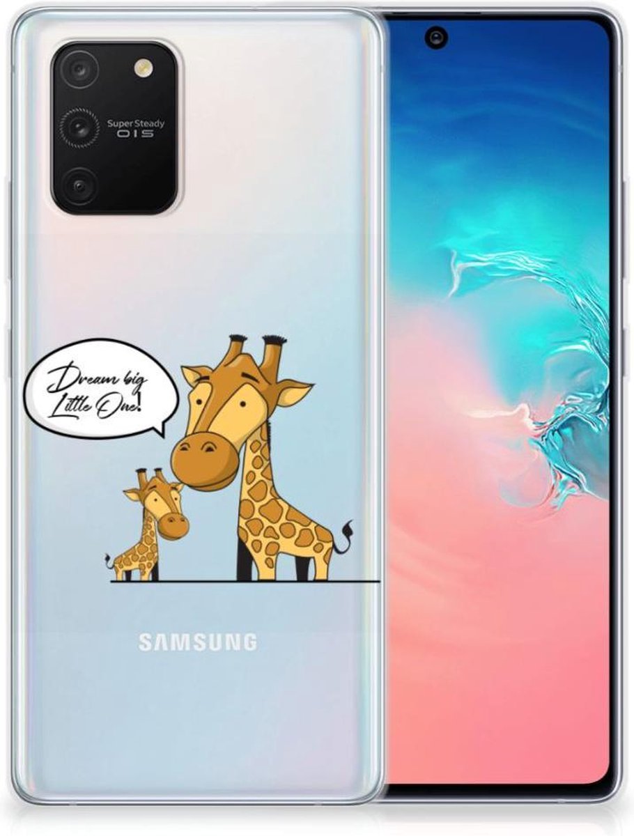 Samsung Galaxy S10 Lite Telefoonhoesje met Naam Giraffe