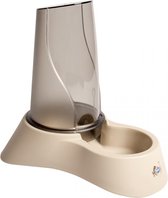 Duvo+ Voedsel & waterdispenser nuvola 2 Mocaccino 18x26x26cm/1,5l