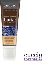 Cuccio Butterblend Tube 113 gr Lavender & Chamomille - 24 uur hydraterend - Bodylotion en de perfecte handcrème in 1 - Kalmerend & Ontspannend - Ideaal - geschenk - gift - voor een