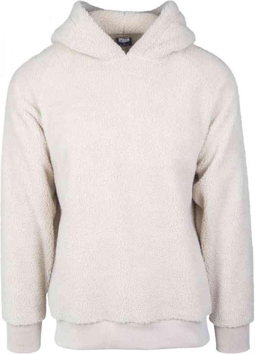 Urban Classics Sherpa Hoodie/trui S Creme