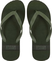 Urban Classics Teenslippers/Flip Flops -40 Shoes- Basic Groen