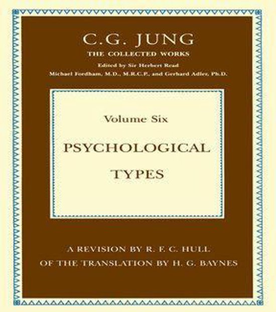 Collected Works of C. G. Jung - Psychological Types - cover