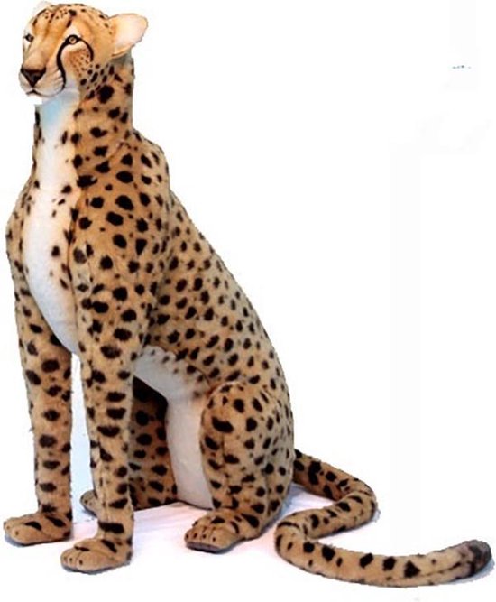 Knuffel Cheetah zittend, Hansa | bol.com