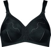 Triumph - Doreen+Cotton 01 N - BLACK - Vrouwen - Maat E110