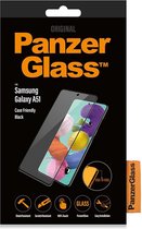 PanzerGlass Samsung Galaxy A51 Screenprotector Case Friendly Zwart
