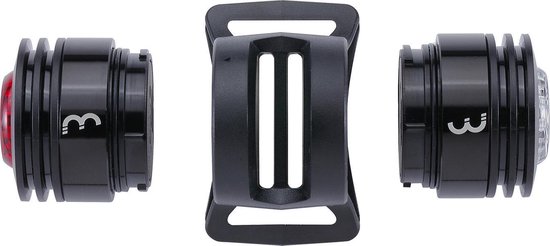 BBB Cycling SpyCombo Fietsverlichtingsset - 40 lumen - USB oplaadbaar BLS-127 — afbeelding 2