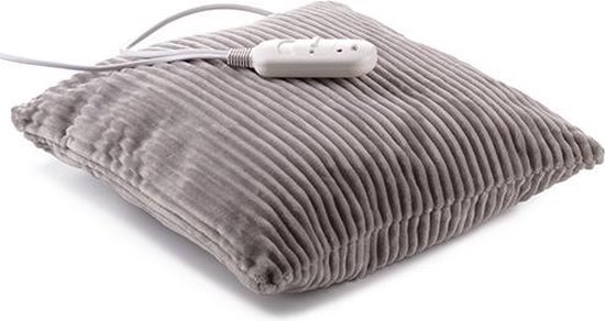 Warmtekussen - Elektrisch verwarmingskussen - Warmte kussen elektrisch - Heating pillow - Grijs - Mesko MS 7429 -