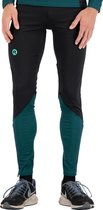 Rogelli Runningtight Lang Steel Zwart/Blauw M