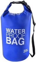 Outdoor Travel Bag, Waterdichte Dry Bag, Duffel Bag, Waterdichte Tas Blauw 20 liter