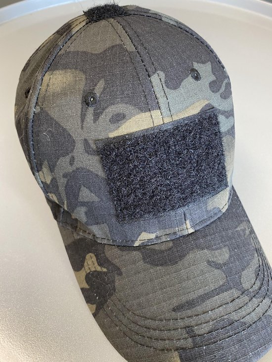 Northwest Tactical Baseball Cap Velcro Patch Camo Grey