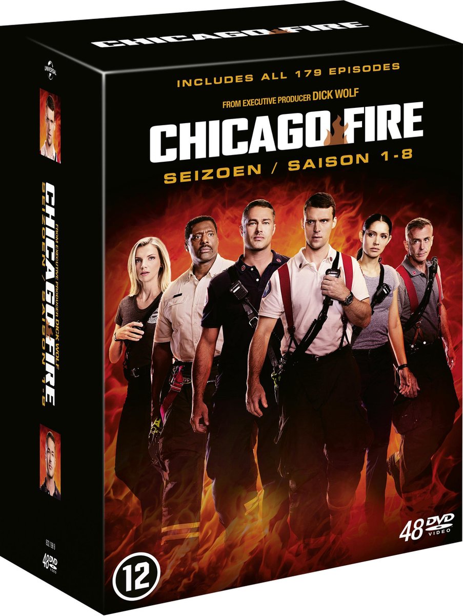 Chicago Fire - Saisons 1-8 (DVD), Jesse Spencer | DVD | bol