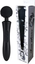 Wand Massager-  Vibrator- Ultra Sterk - -Groot-  USB Oplaadbaar - Zwart- 20 Functies