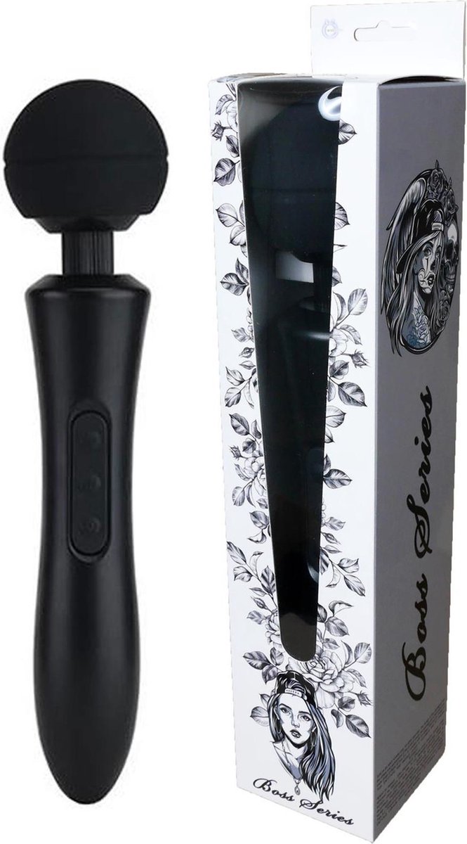 Wand Massager- Vibrator- Ultra Sterk - -Groot- USB Oplaadbaar foto