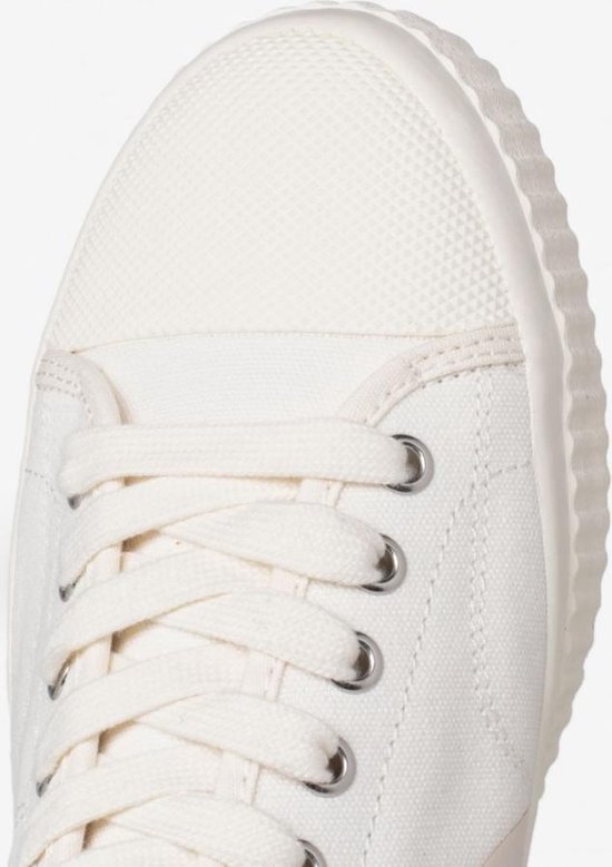 Heren Rode Canvas Sneakers - Black-Leo.nl