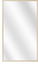 Spiegel met Luxe Aluminium Lijst - Natuur Eik - 50x150 cm