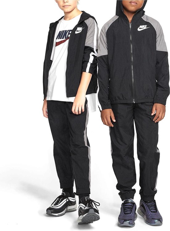Nike Trainingspak - Maat XL - Unisex - zwart,grijs,wit | bol.com