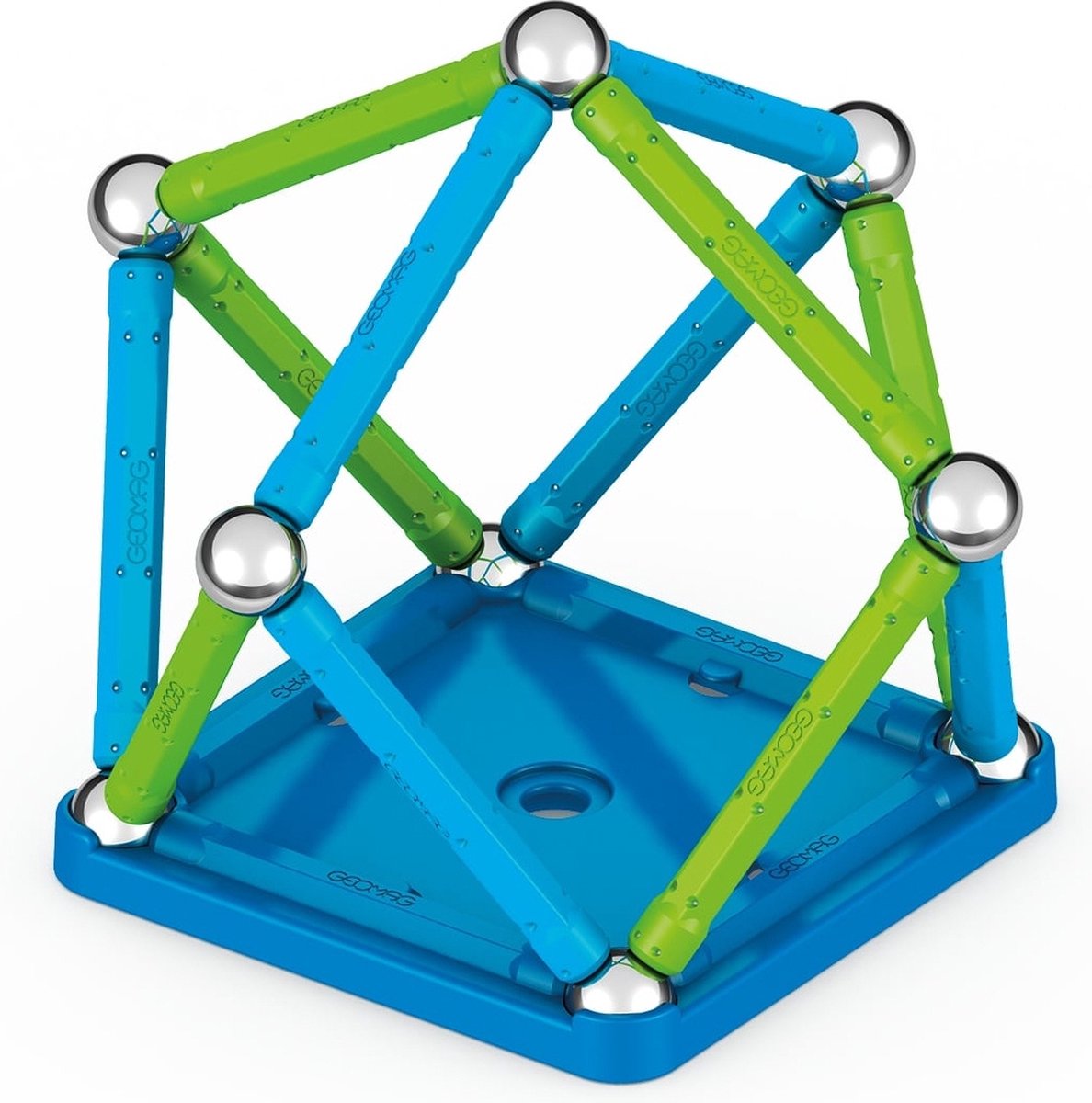 Geomag - Jeu de construction - Classic - Green Line - 60 pièces - Jeux de  construction