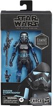 Star Wars: The Force Unleashed -  Black Series - Shadow Stormtrooper Exclusive Action Figure