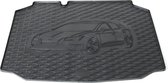 Rubber kofferbakmat met opdruk - geschikt voor Seat Leon 5F Hatchback vanaf 2013