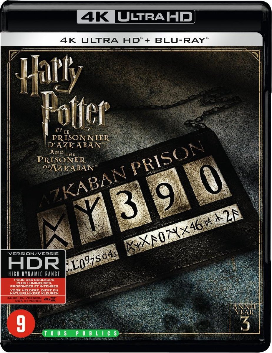 Harry Potter And The Prisoner Of Azkaban (4K Ultra HD Blu-ray)-
