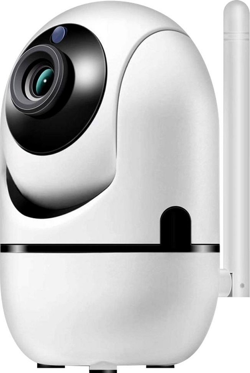 YONO IP Camera met Bewegingsdetectie – WiFi Beveiligingscamera – Huisdiercamera – Babyfoon met Camera en App – Wit - YONO