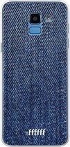 Samsung Galaxy J6 (2018) Hoesje Transparant TPU Case - Denim #ffffff