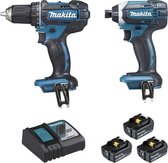 Makita Combopack boor- en schroefmachine