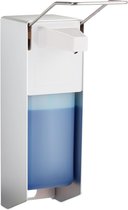 Relaxdays zeepdispenser wand - desinfectie dispenser - zeeppomp - zeep dispenser - lotion