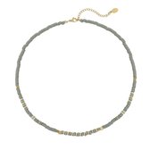 Ketting Charming Beads  — Grijs