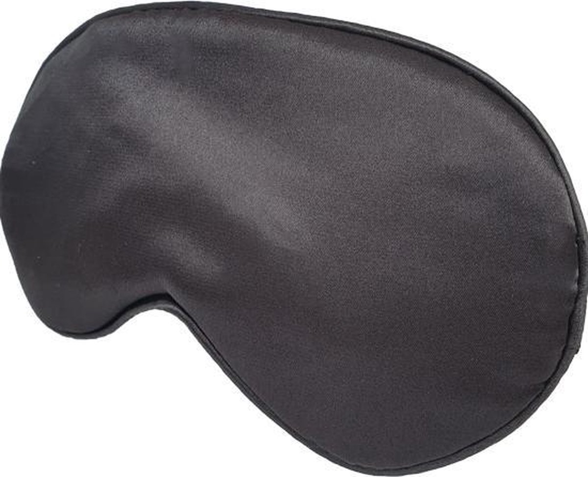 Slaapmaskers Extra Zacht Satijn – 2 Stuks - Blauw & Zwart - Thuis - Slaapmasker - Verduisterend - Onderweg - Vliegtuig - Festival - Slaapcomfort - oDaani — afbeelding 7