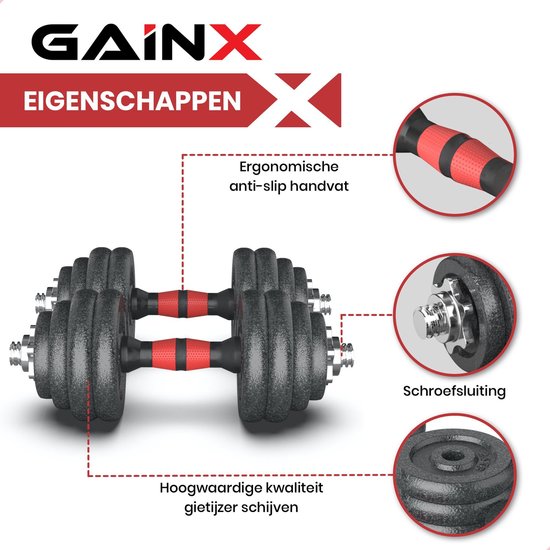 Gainx dumbells hot sale