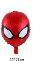 Ballon Spiderman masker (31159)