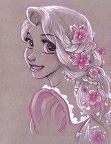 Diamond painting Rapunzel, 30 x 40, Full painting, vierkante steentjes