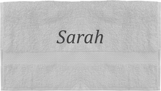 Handdoek - Sarah - 100x50cm - Wit