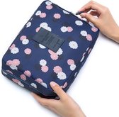 Toilettas/Make-up tas Bloemen Cosmetic bag - Organizer voor toiletartikelen - Travel bag - Met print - Make-up opbergsysteem - Beautycase - Dames - Vrouwen – Meisjes