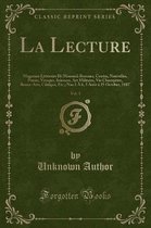 La Lecture, Vol. 1