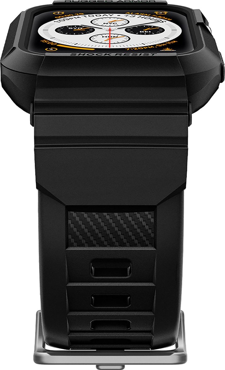 Spigen Apple Watch 4 44mm Rugged Armor Pro - Noir