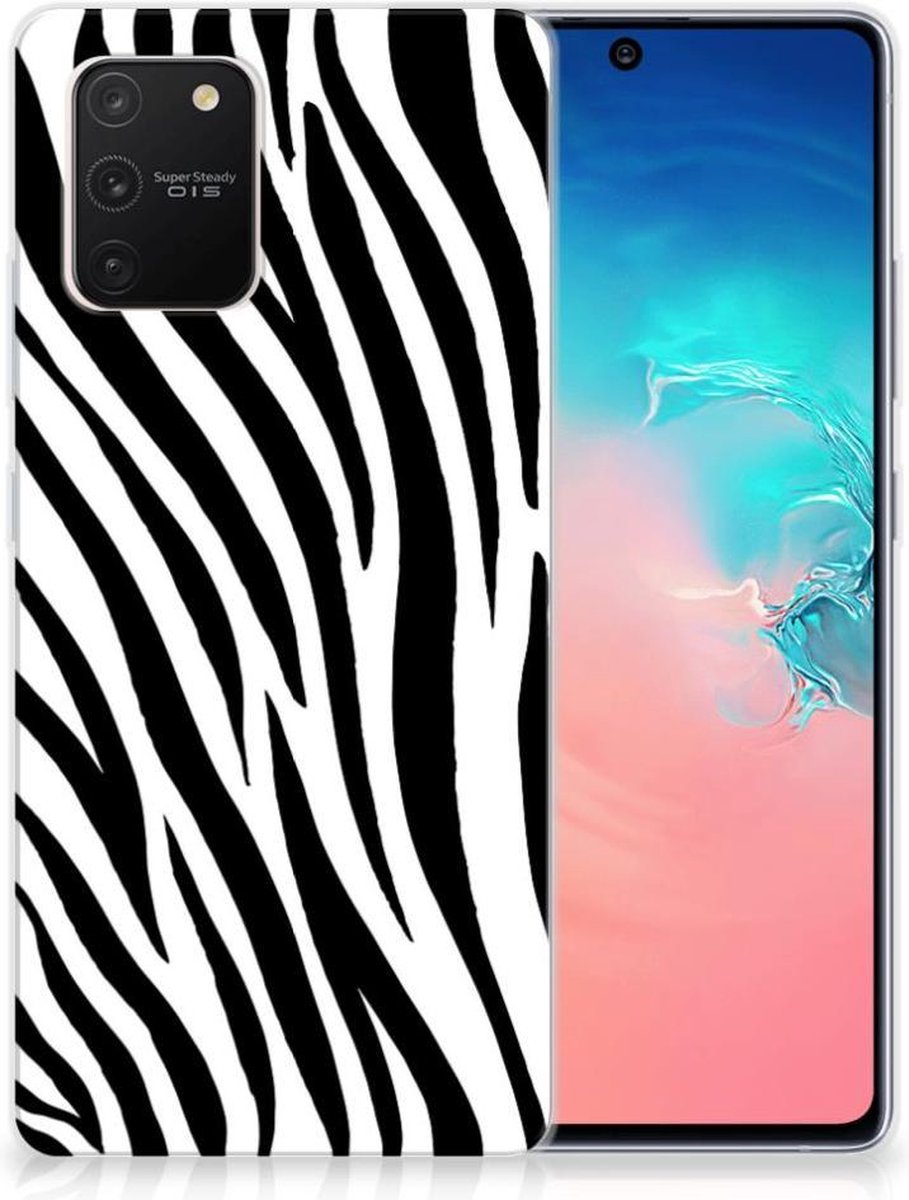 Samsung Galaxy S10 Lite TPU Hoesje Zebra