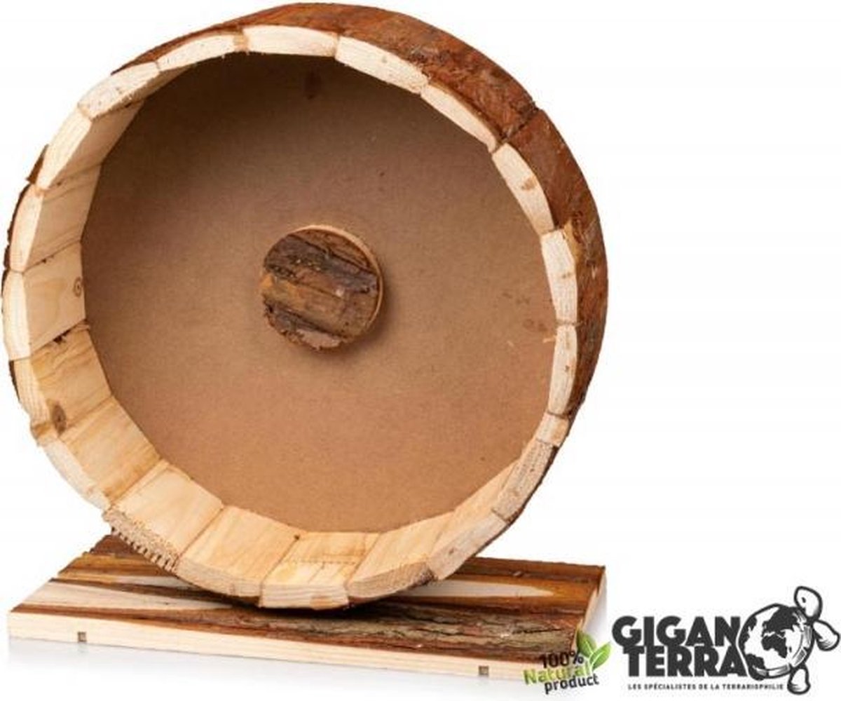 Gigamouse Looprad 29 cm hout | bol.com