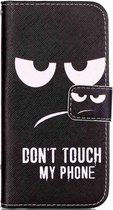 Samsung Galaxy S10 Lite 2020  Bookcase hoesje - Don't Touch My Phone