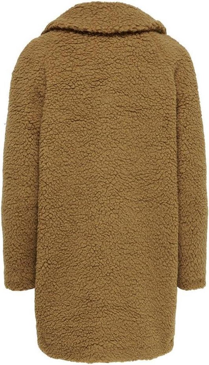 Only Jas Onlaurelia Sherpa Coat Otw 15209080 Toasted Coconut Dames Maat XL bol