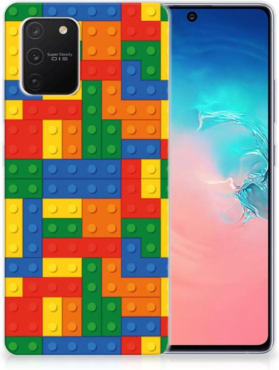 TPU Hoesje voor Samsung Galaxy S10 Lite TPU bumper Blokken