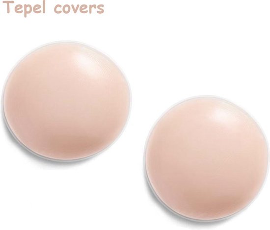 Tepel cover – Siliconen – Medium - Nipple covers – Licht roze - Nude