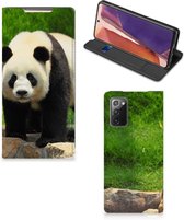 Hoesje Geschikt voor Samsung Galaxy Note20 Telefoontas Panda